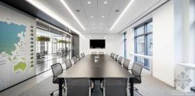 專業(yè)機械公司辦公室室內(nèi)裝修整體效果圖大全