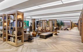 專業(yè)房地產(chǎn)公司辦公室室內(nèi)裝修整體效果圖大全