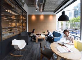 最新貿(mào)易公司辦公室室內(nèi)設計圖片