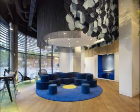 軟件公司辦公室裝飾設(shè)計(jì)室內(nèi)效果圖