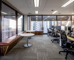 保險(xiǎn)公司辦公室裝飾設(shè)計(jì)室內(nèi)效果圖