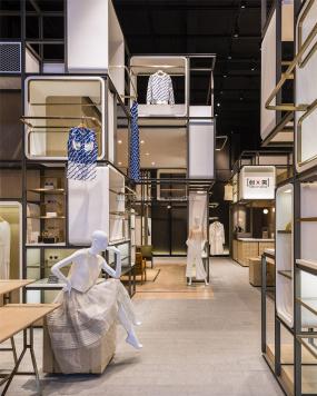 品牌女裝店裝飾裝修效果圖大全