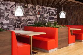 辦公室休閑區(qū)裝潢效果圖片