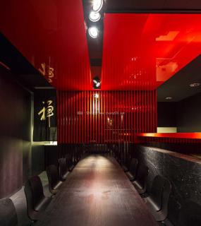 自助餐廳裝修實物圖片