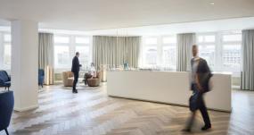 辦公室拼花地板裝飾圖片