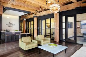 辦公室地板拼花裝修圖片