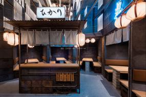 日本壽司餐廳裝修設(shè)計效果圖片