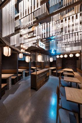 最新日本壽司餐廳設(shè)計裝修圖片