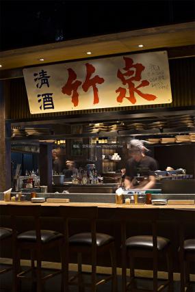 復古風格餐廳裝修高清圖片