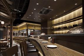 復古風格餐廳裝修設計效果圖