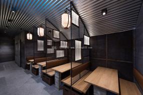 最新日本料理店設(shè)計(jì)裝飾效果圖