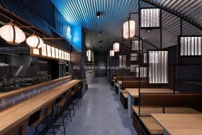 最新日本料理店設(shè)計(jì)裝飾效果圖片
