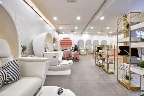 韓國美發(fā)店裝飾效果圖