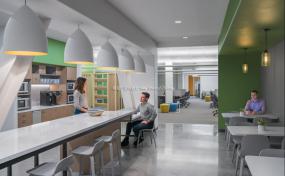 旅游服務公司辦公室設計裝飾效果圖片