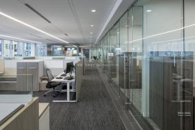 旅游服務公司辦公室設計裝飾圖