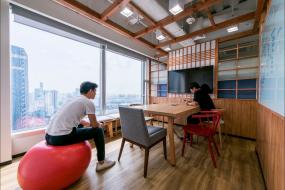 制藥公司辦公室裝修實(shí)景圖片