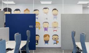 跨國公司辦公室裝修裝潢效果圖