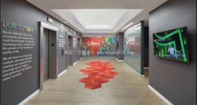 最新動(dòng)漫公司設(shè)計(jì)裝飾效果圖
