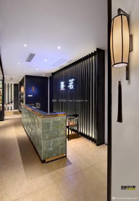 高檔現(xiàn)代茶館裝修效果圖