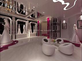 婚紗店設(shè)計(jì)裝飾效果圖片