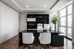 黑白風(fēng)格辦公室裝修設(shè)計效果圖片