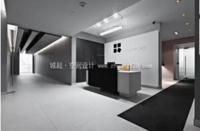 最新黑白風(fēng)格辦公室設(shè)計裝飾效果圖
