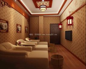 主題足浴店裝修設(shè)計裝飾圖