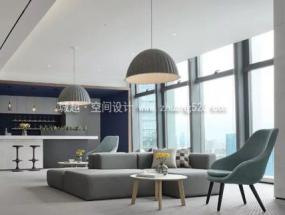 簡(jiǎn)約風(fēng)格辦公室30平米裝潢效果圖