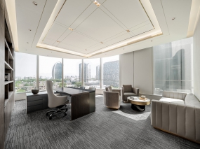辦公室極簡裝修圖