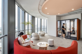 loft復式裝修400平米辦公室圖